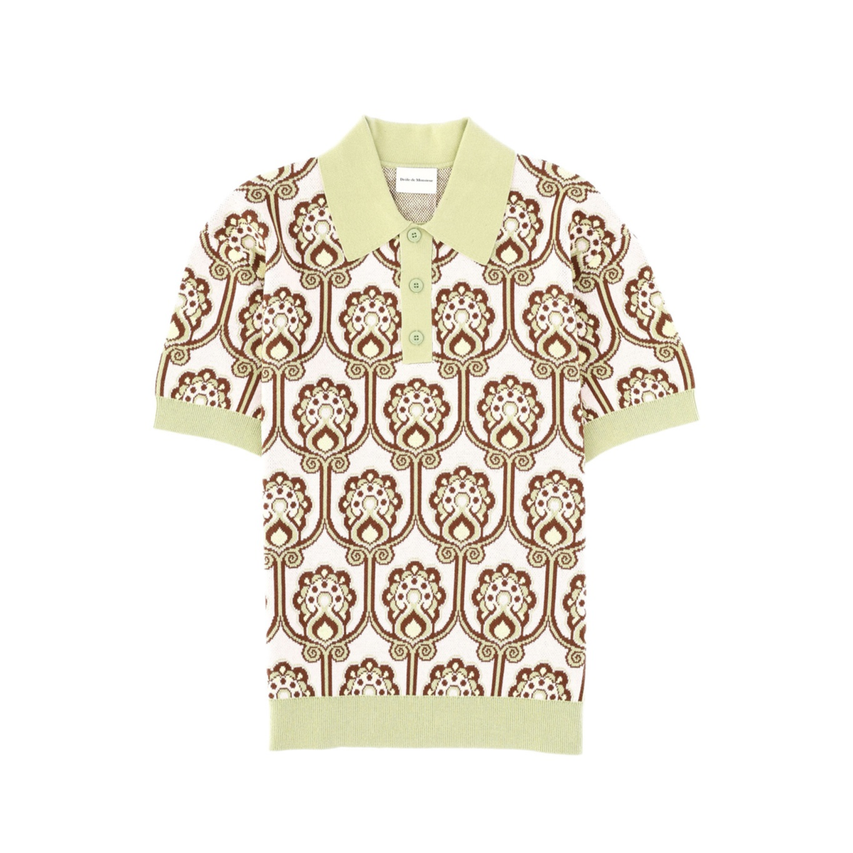 MAYFEYR - DRÔLE DE MONSIEUR - Polo Shirt Maille Tapisserie - PO196CO147LIGHTPINK