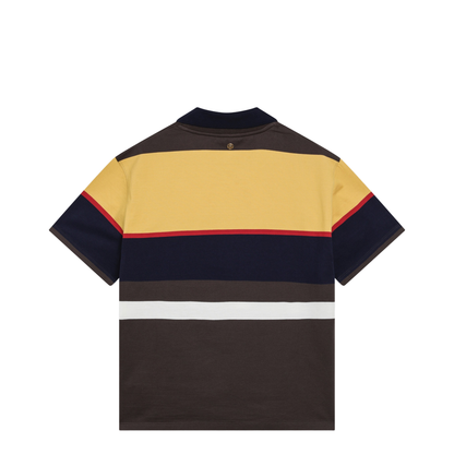 Men's Multicolor Striped Cotton T-Shirt