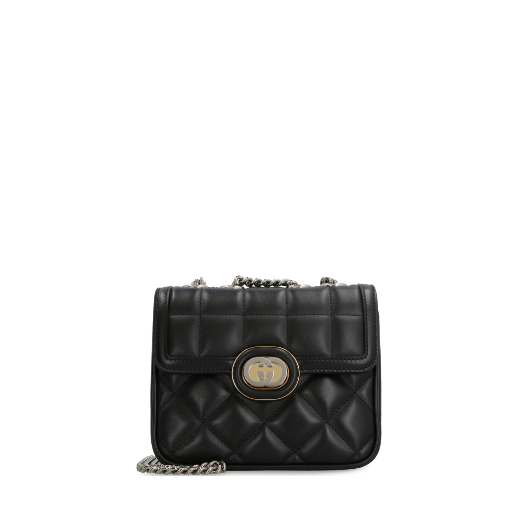 Deco Mini Shoulder Bag, Gold Hardware