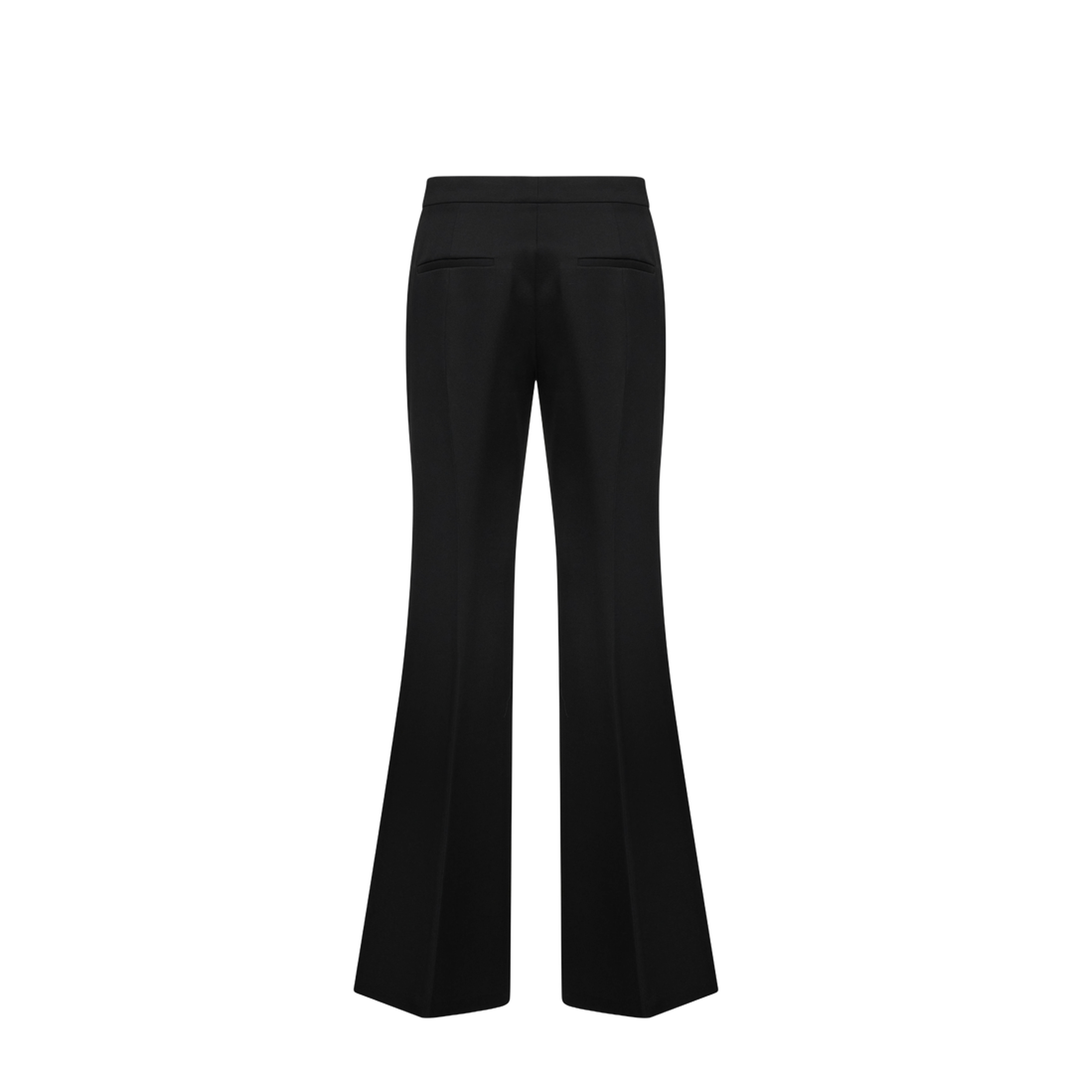 Wool Flared Trousers