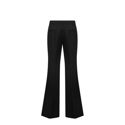Wool Flared Trousers