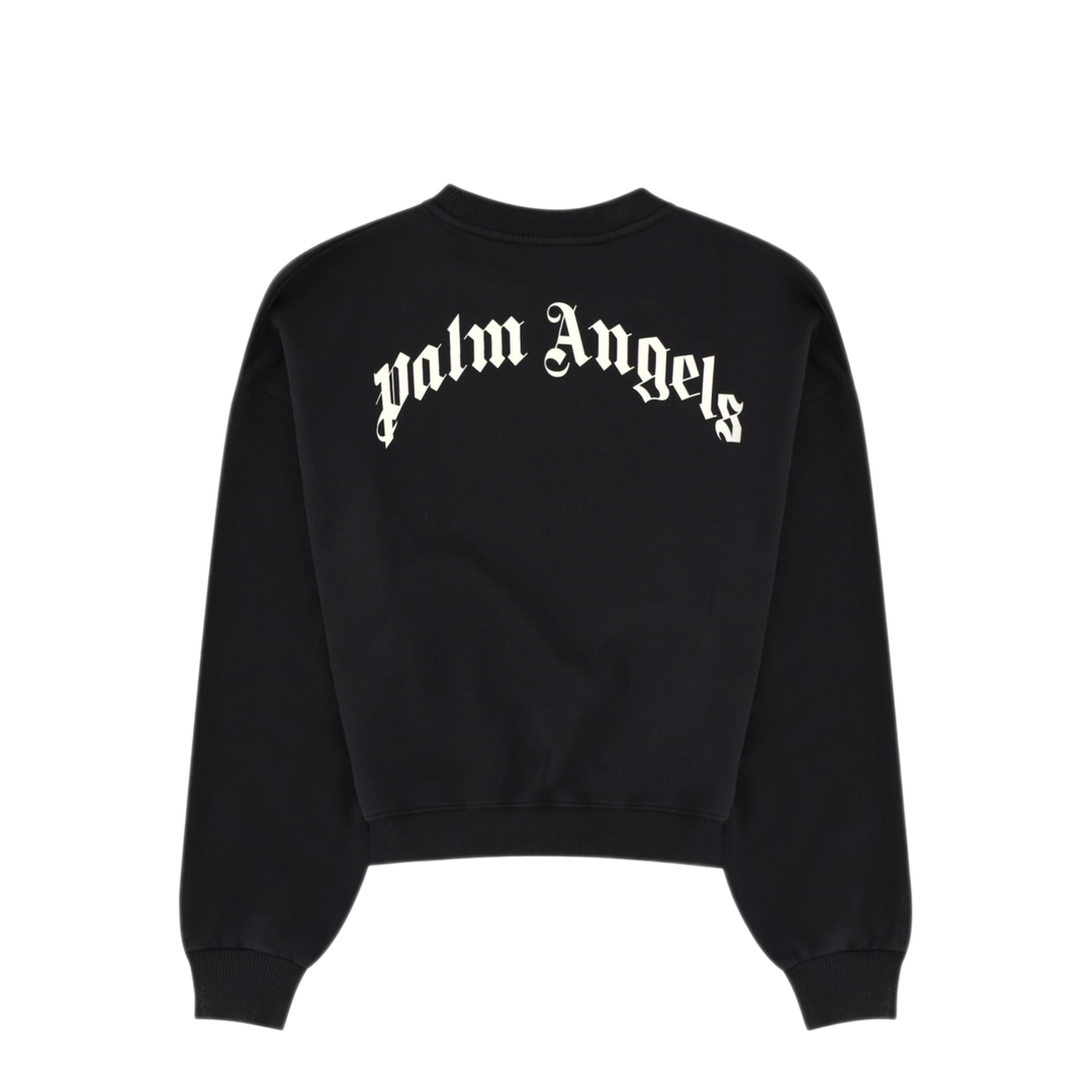 MAYFEYR - Palm Angels - Crop Sweatshirt With Logo - PWBA05DS26FLE001100A