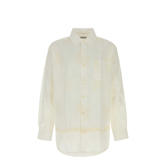 White Cotton Oversize Shirt