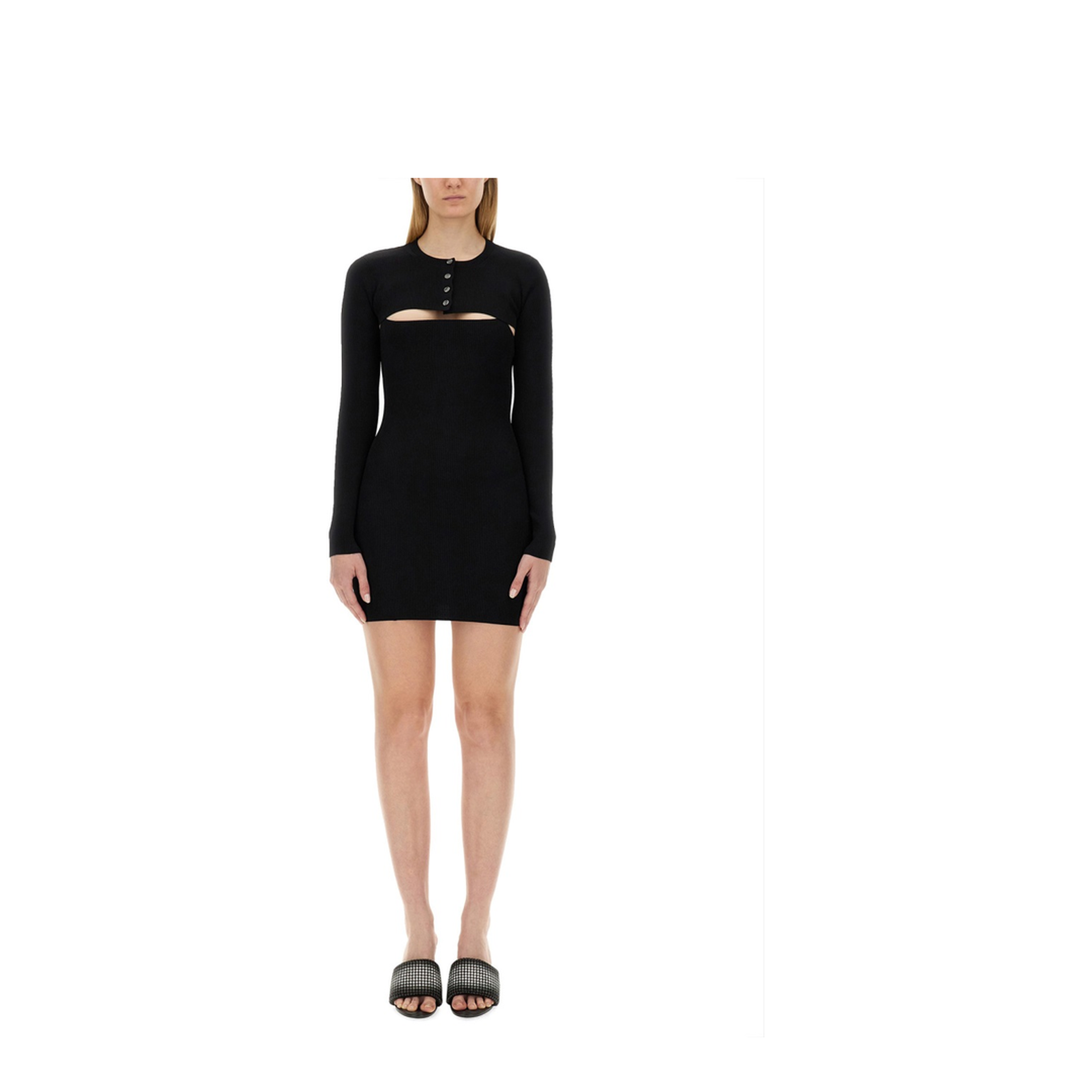 MAYFEYR - Alexander Wang - Knitted Mini Dress - 1KC3246059001