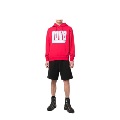 MAYFEYR - Dsquared2 - Love Logo-Print Hoodie - S71GU0549S25030315