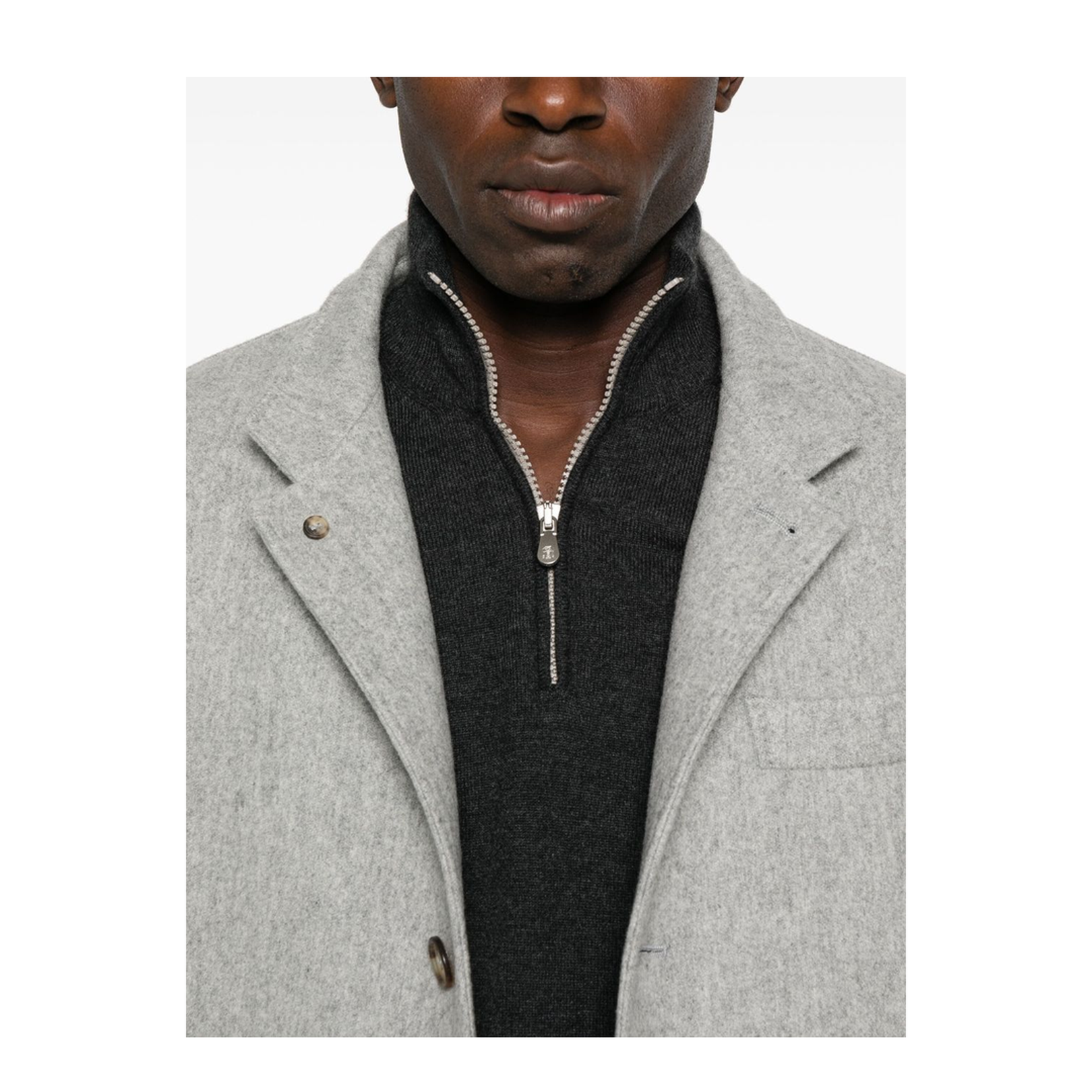 Cashmere High-Neck Sweater