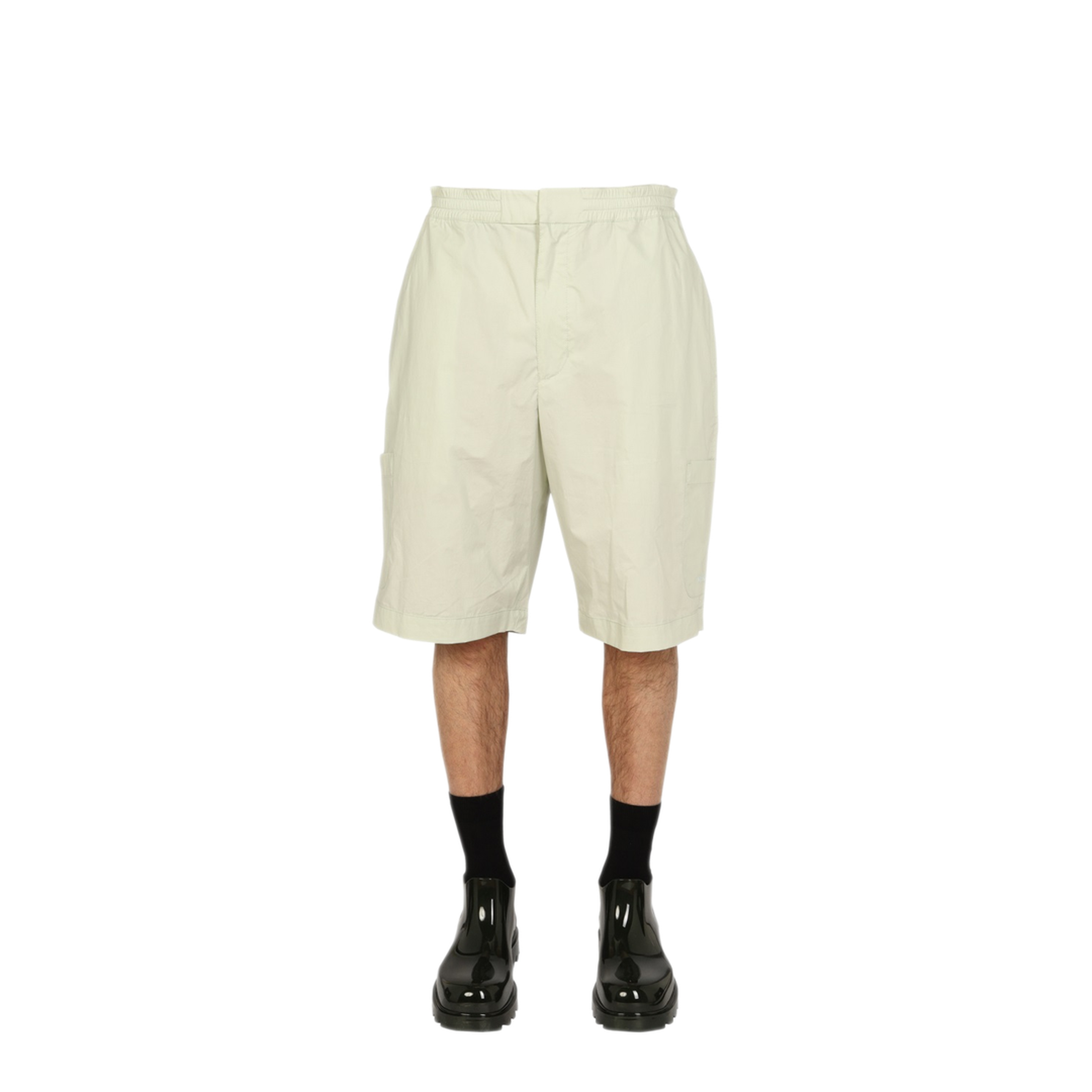 MAYFEYR - AMBUSH - Elastic Bermuda Shorts - BMCB007S22FAB0015050