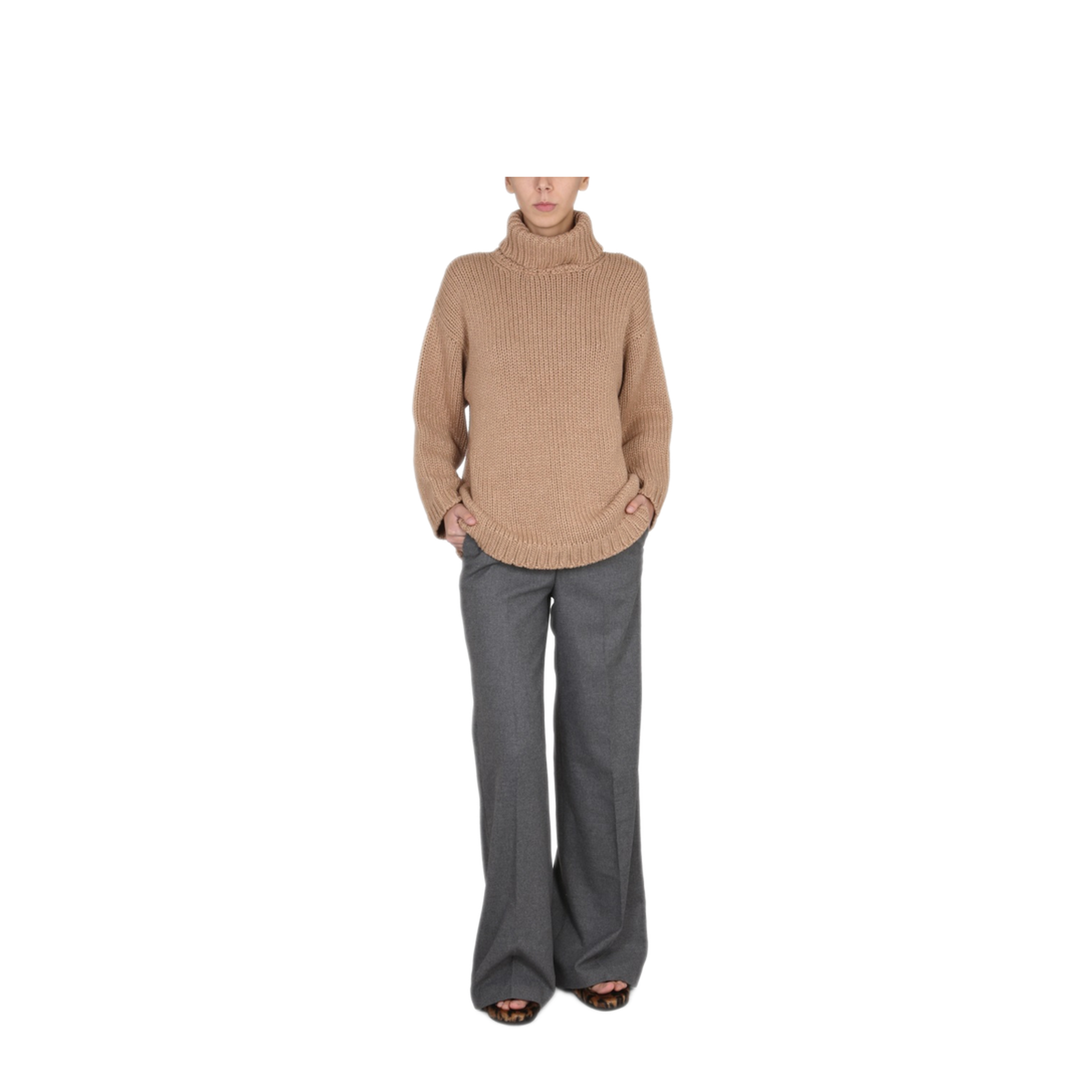 MAYFEYR - RED VALENTINO - Wool And Lurex Blend Sweater - 1R0KC15L6NNDE0