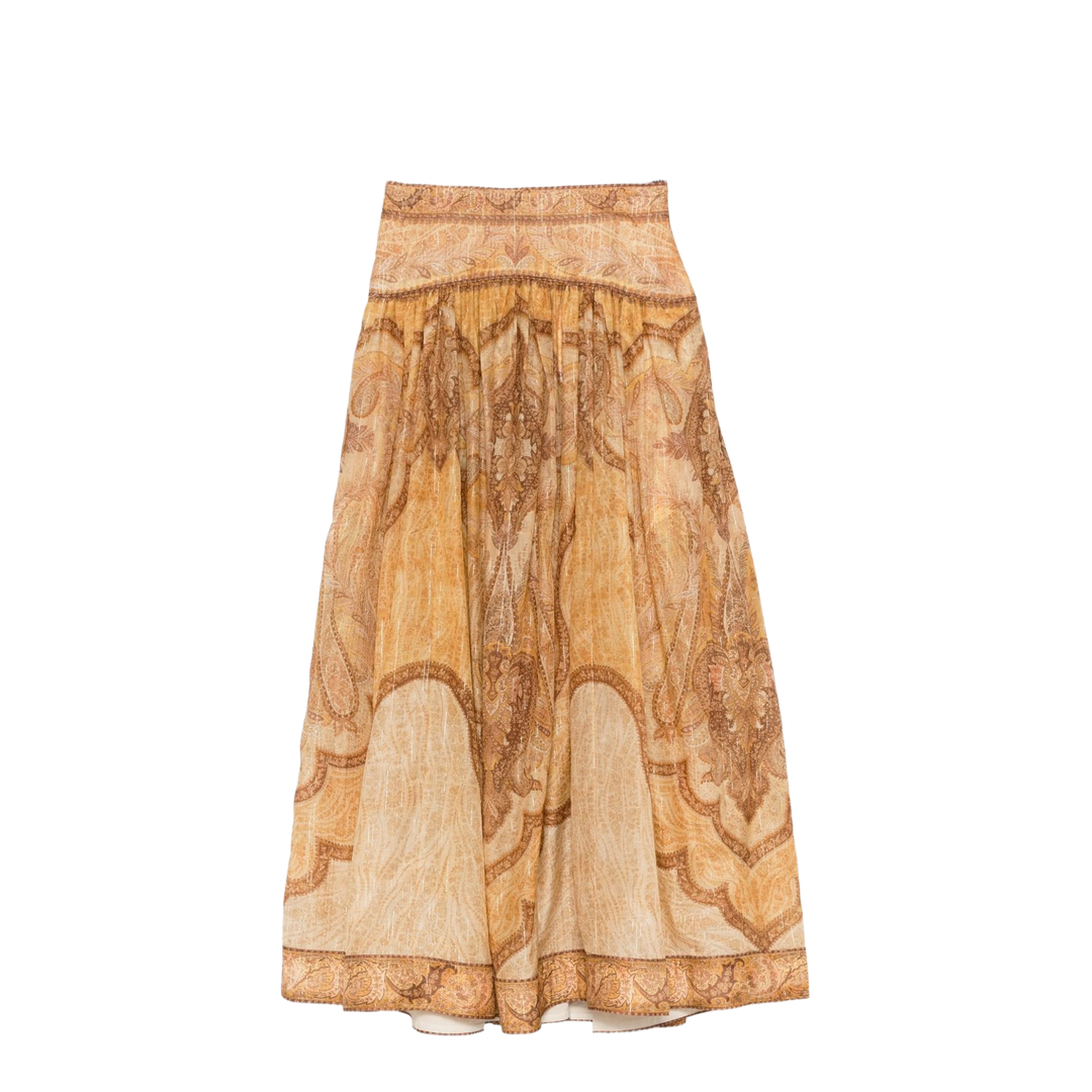 Women Skirt Mustard