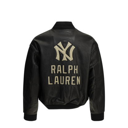 MAYFEYR - Polo Ralph Lauren - Yankees Leather Jacket - 710B27168001POLOBLACK