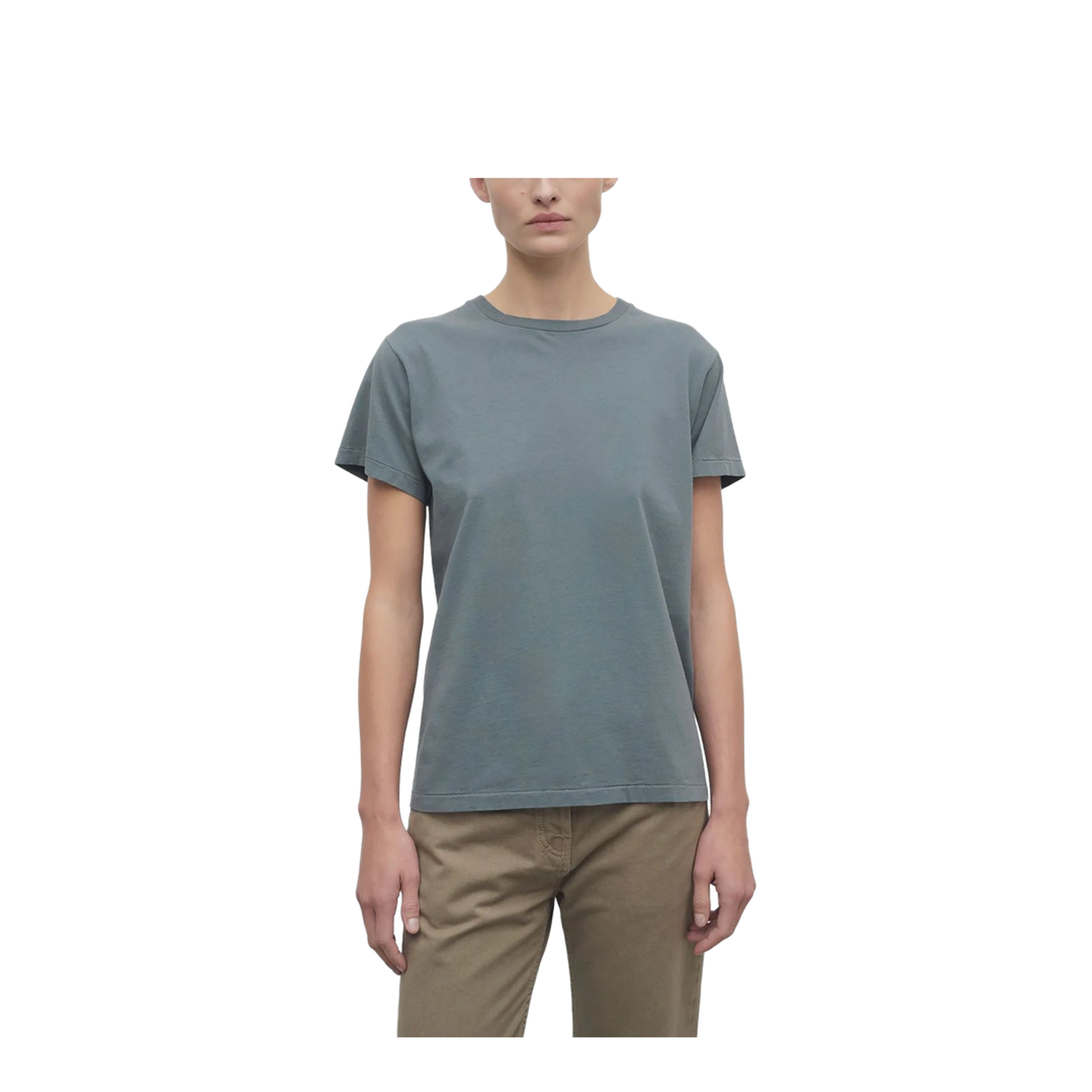 Florie T-Shirt Grey in Cotton