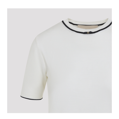 MAYFEYR - Valentino - Knit Wool T-Shirt - 9B3KC74YAC1