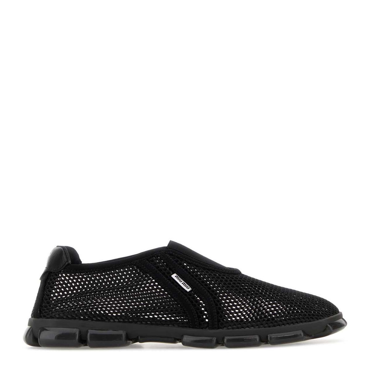 MAYFEYR - Miu Miu - Black Mesh Slip Ons - 5S647EF005CD1F0002