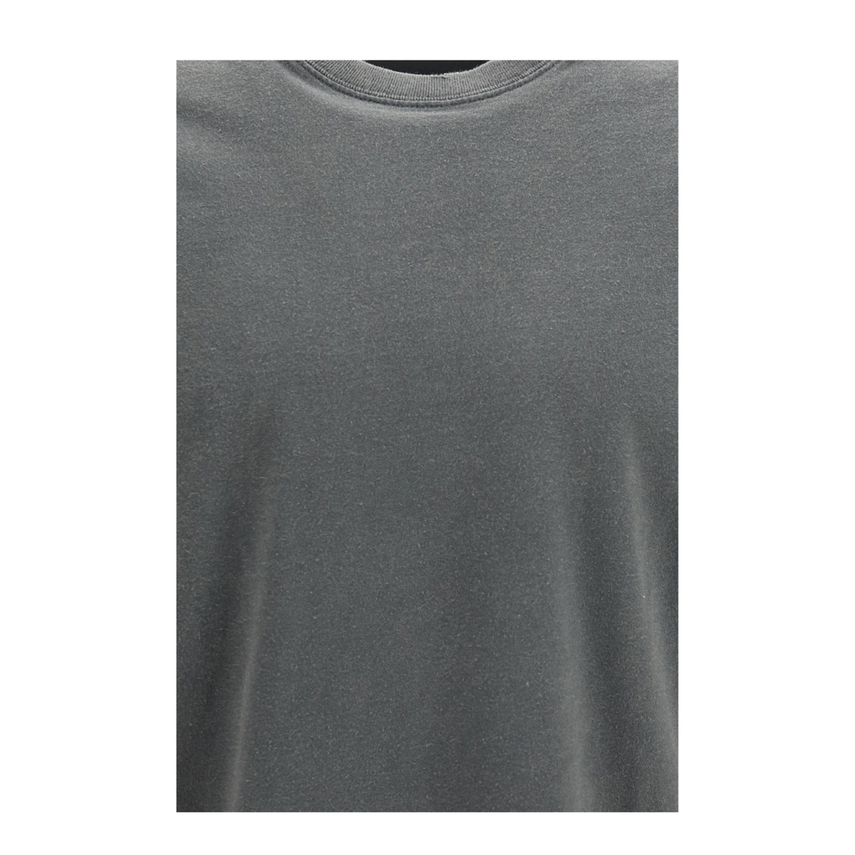 Cotton Sweater In Charcoal