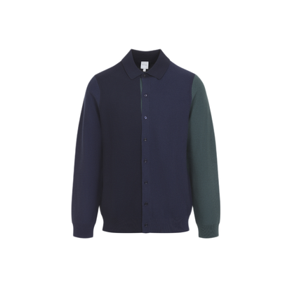 MAYFEYR - Paul Smith - Wool Knit Cardigan Shirt - M1R988ZW0315749