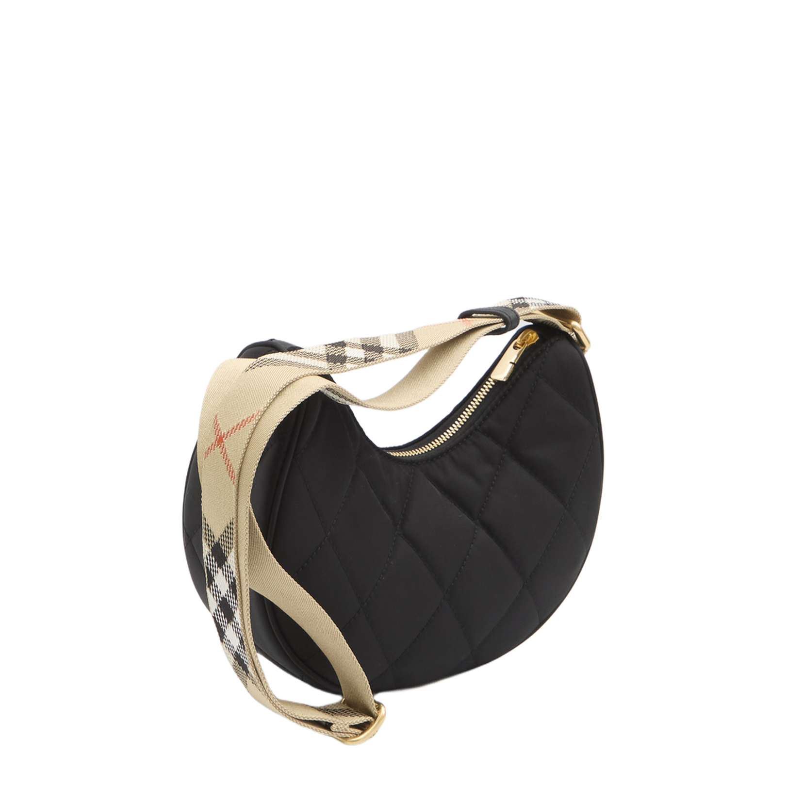 Horseshoe Nylon Shoulder Bag