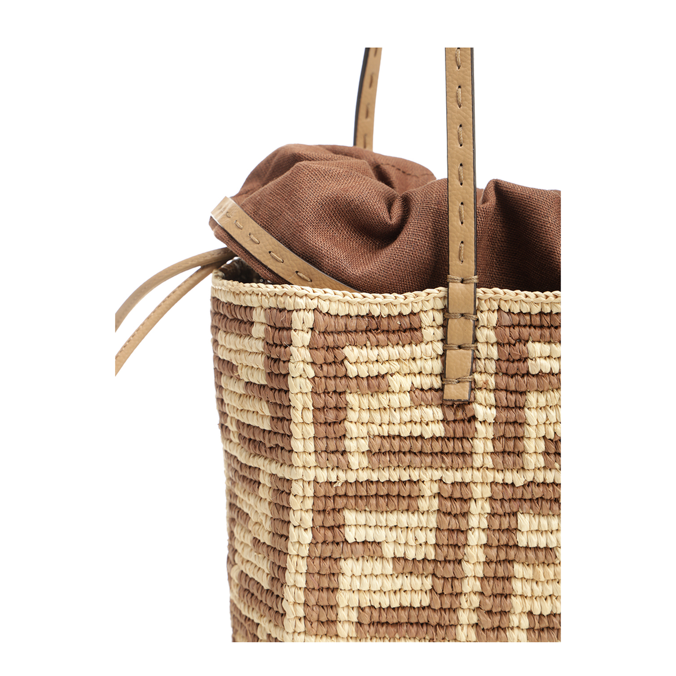 Roll Small Handbag in Metallic