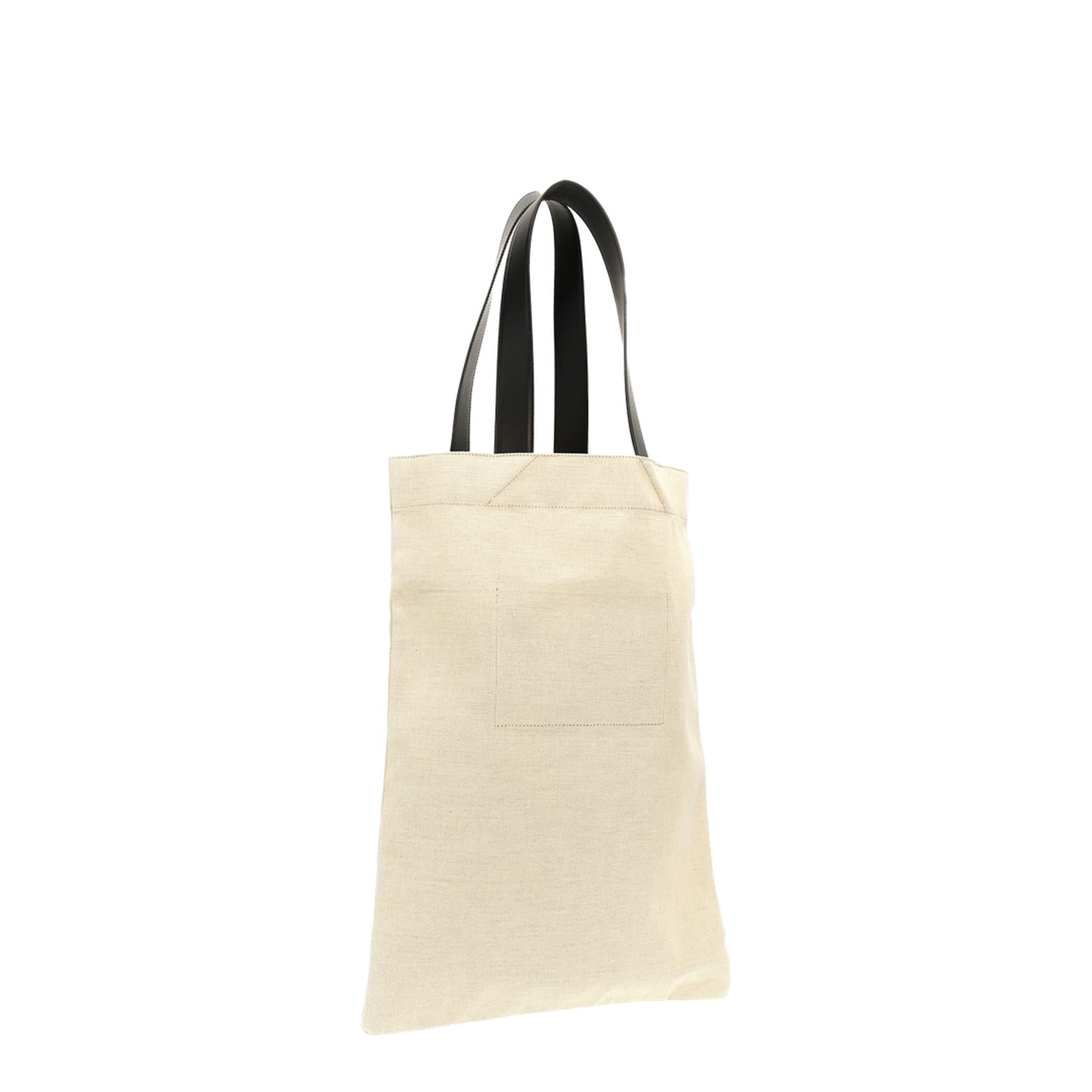 Flat Shopper Large Canvas Shopping Bag
