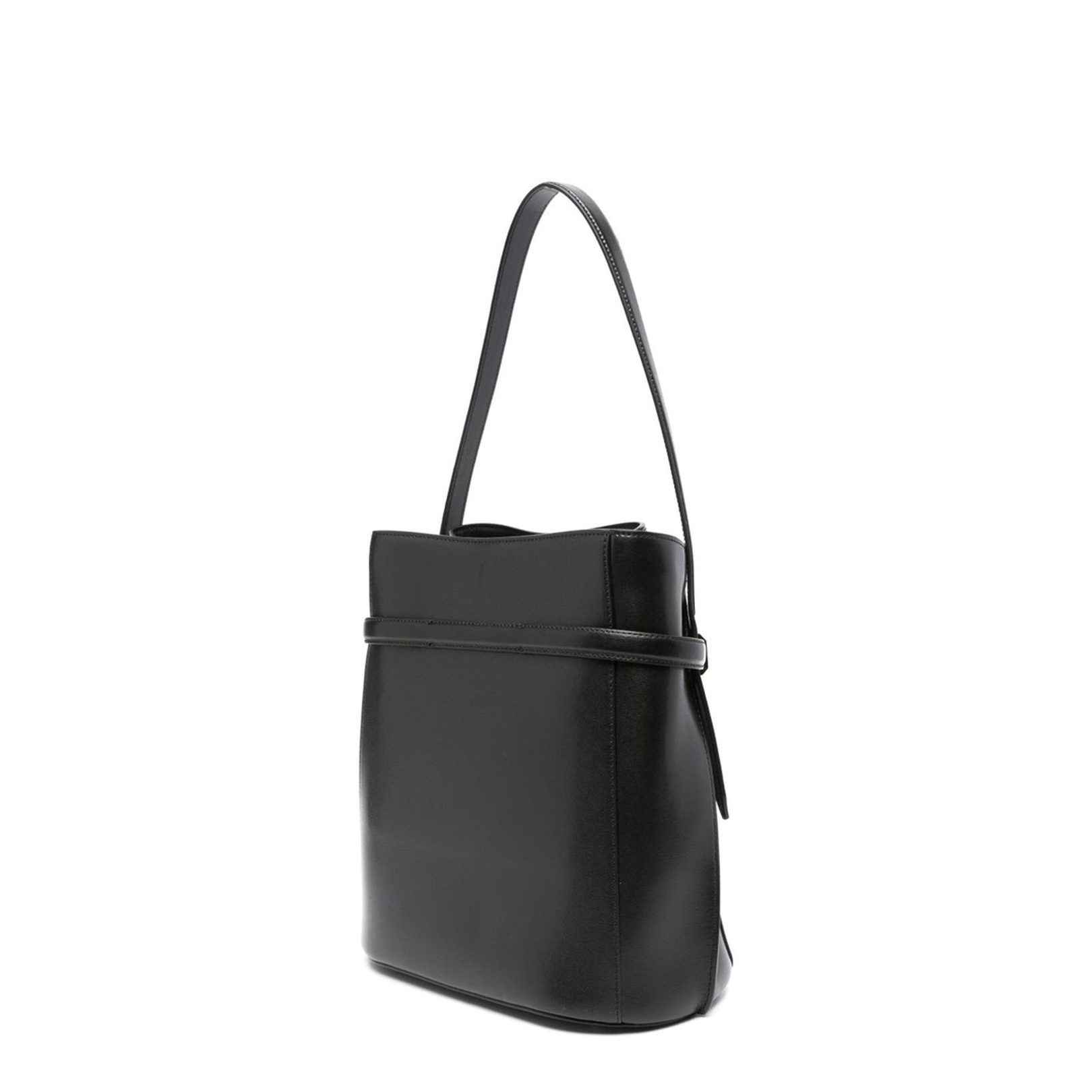 Belted Bucket Bag