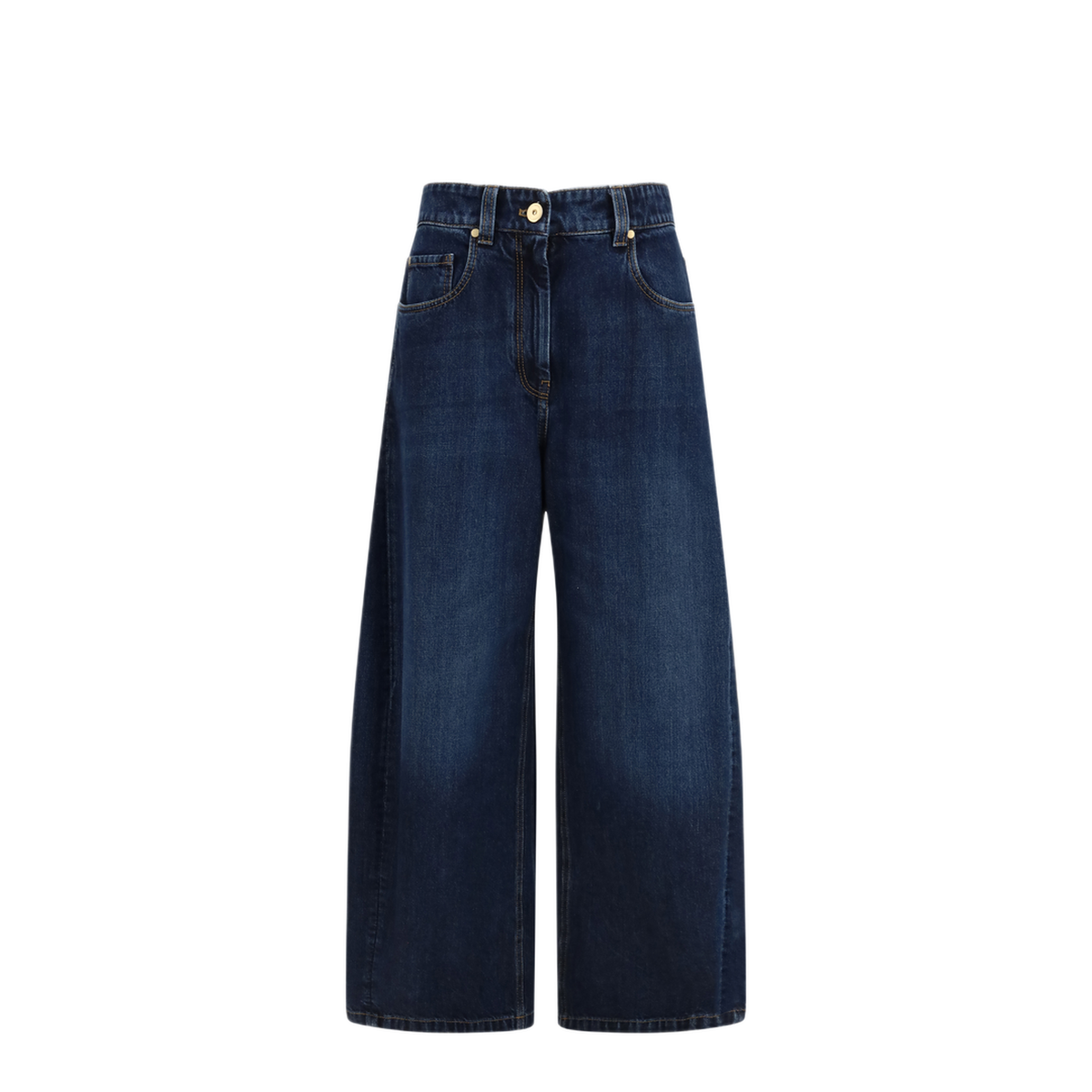 Wide Barrel Full Length Jeans