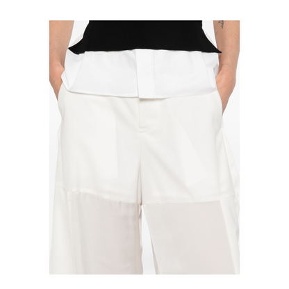 MAYFEYR - Sacai - Trousers White - 26-08431151