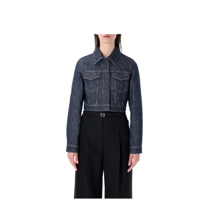 Cropped Denim Jacket