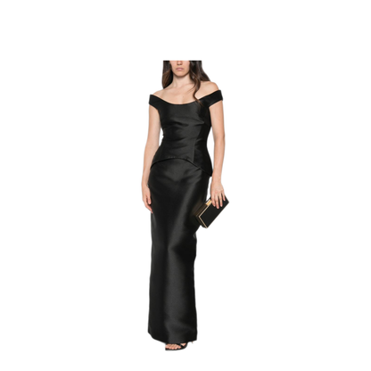 MAYFEYR - Solace London - Dresses Black - OS49024BLACK