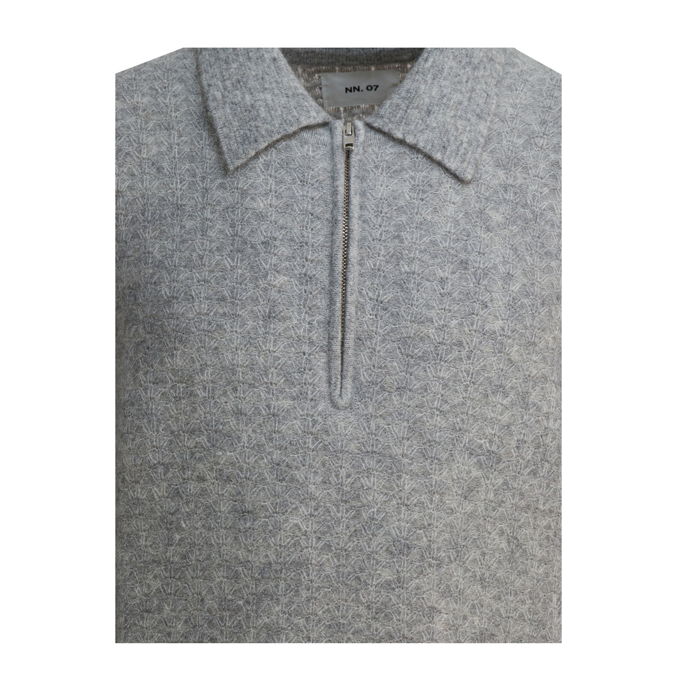 MAYFEYR - NN.07 - Alfie Alpaca Blend Polo Sweater - 2560000112930