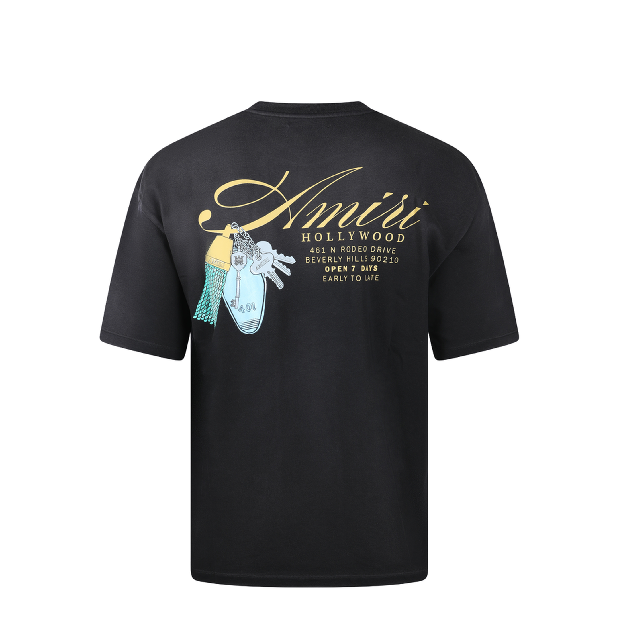 Logo Printed T-Shirts Black