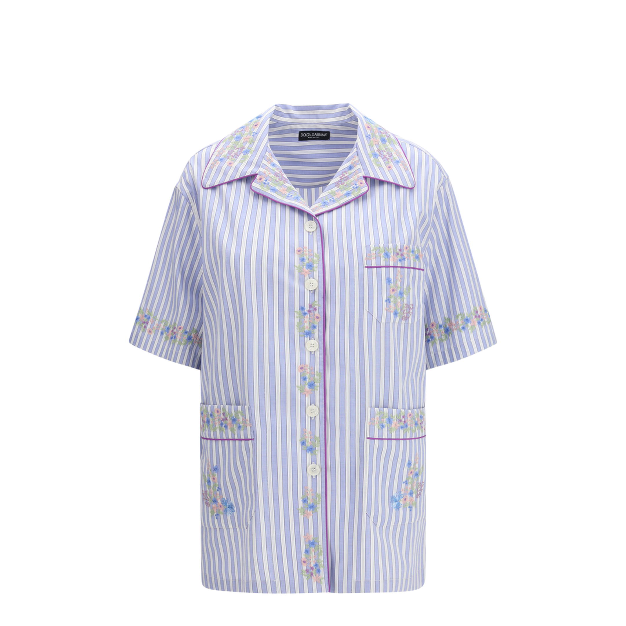 MAYFEYR - Dolce & Gabbana - Short-Sleeve Shirt - F5U29ZGDDST