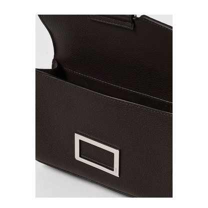 Double Baguette Leather Brown