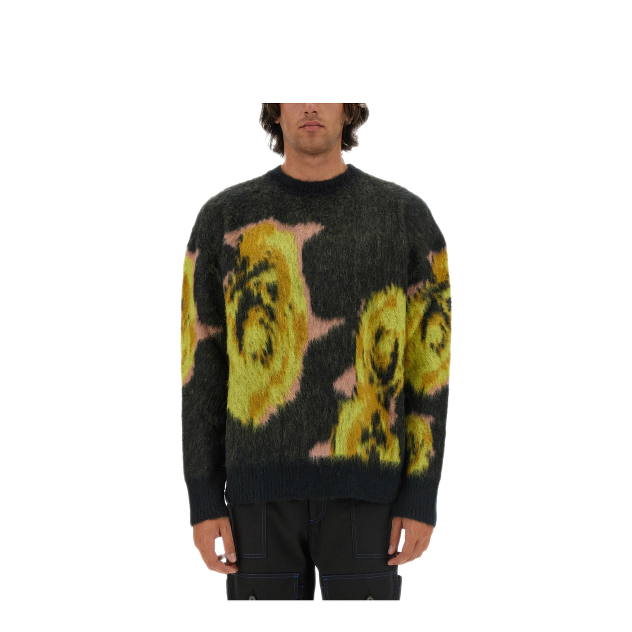 MAYFEYR - MSGM - Underground Pixelled Roses Jersey - 3740MM21724758099