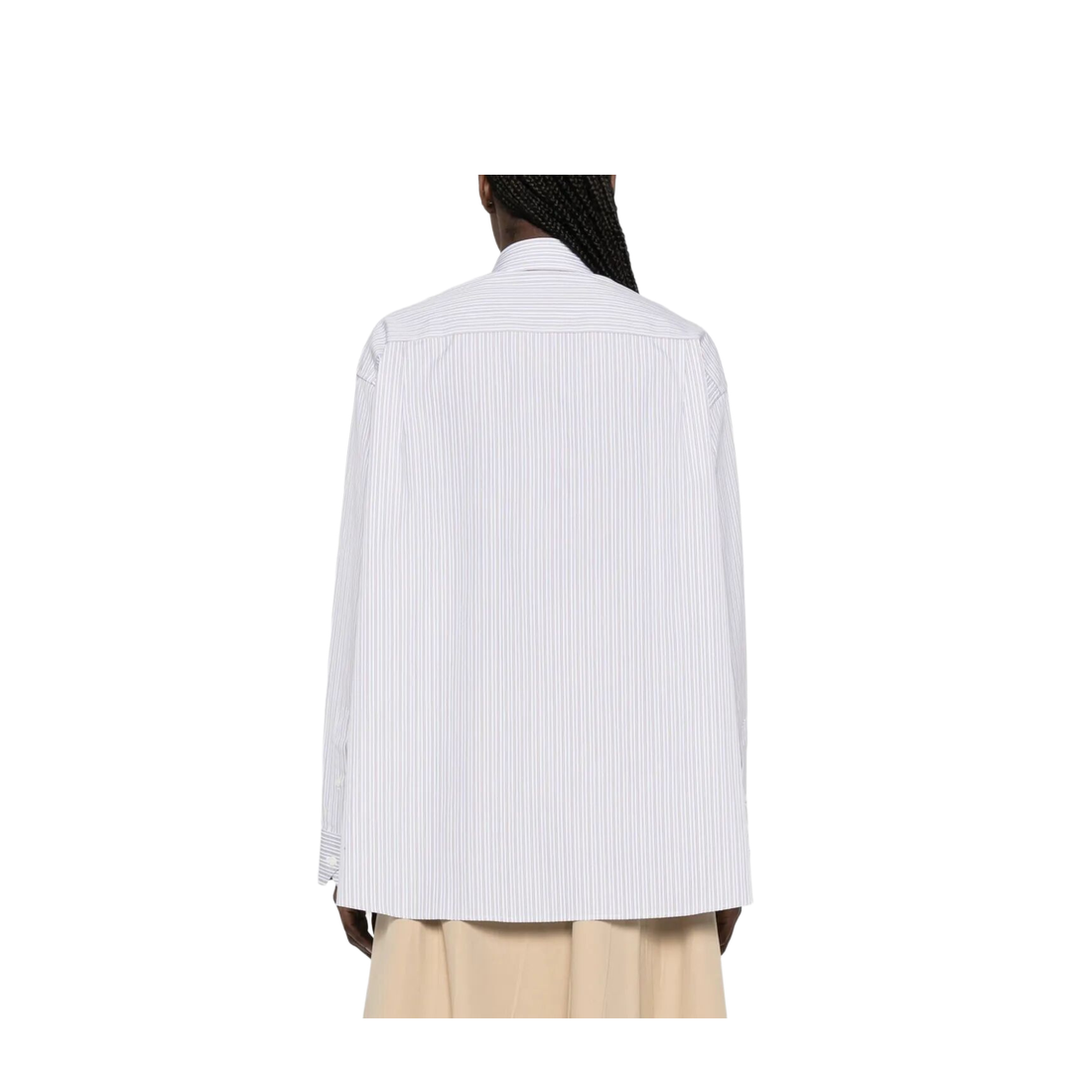 MAYFEYR - Prada - Double-Stripe Cotton Poplin Shirt - P493IRSOOO18RG