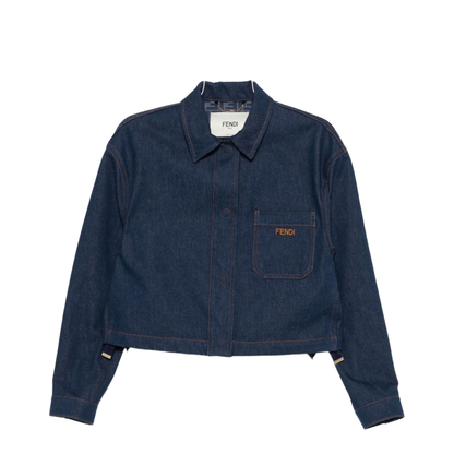Cropped Denim Jacket