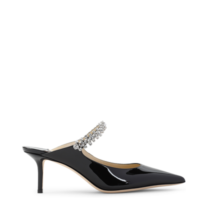 MAYFEYR - Jimmy Choo - Bing 65 Mules - BING65PATBLACK