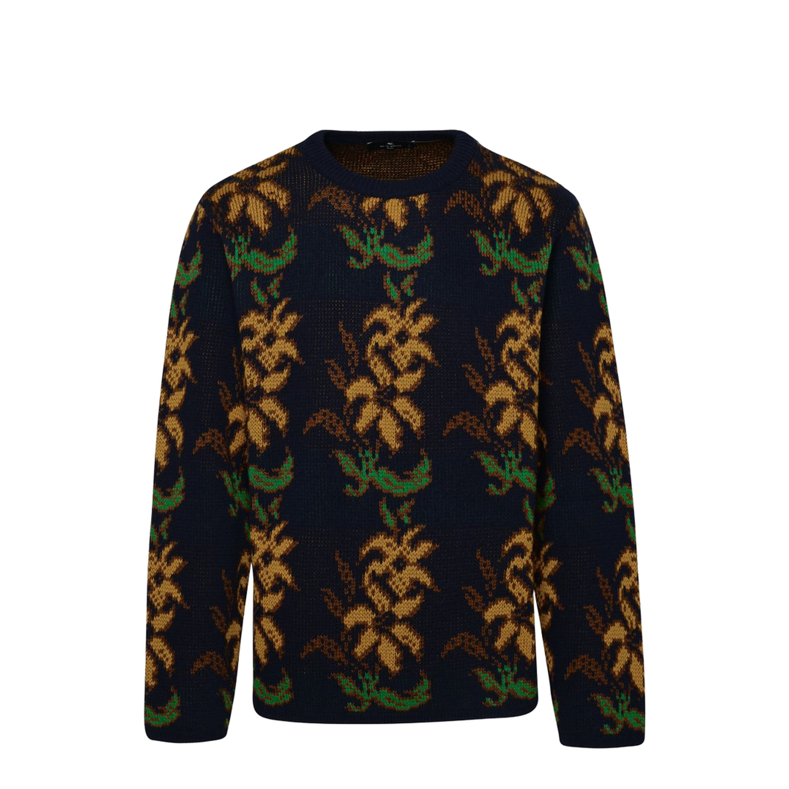 Blue Virgin Wool Sweater