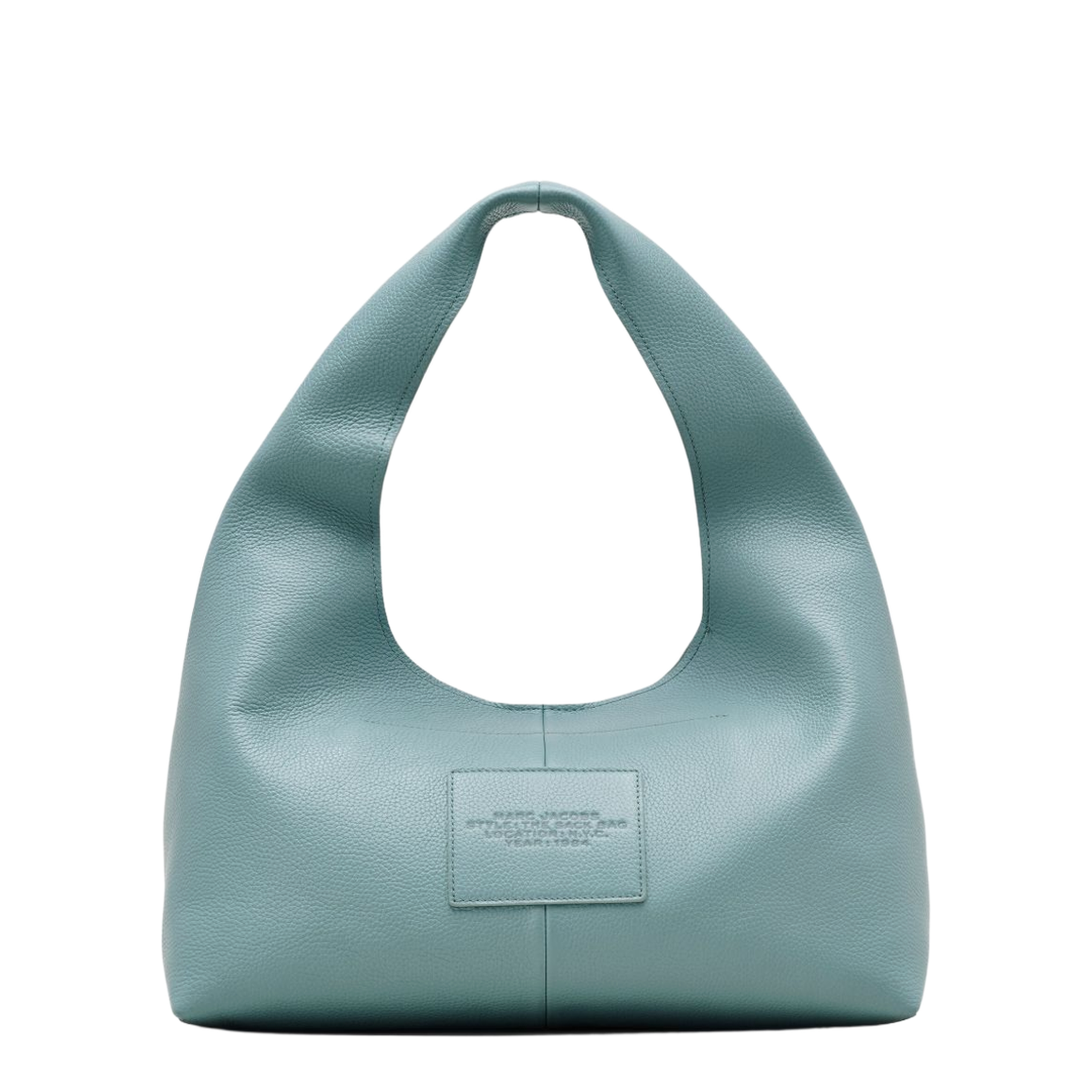The Sack Bag Leather Sky Blue