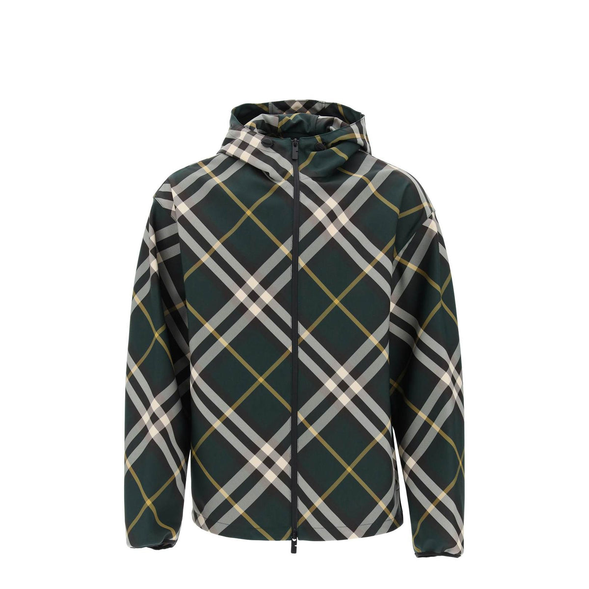 Burberry ered hooded jacket