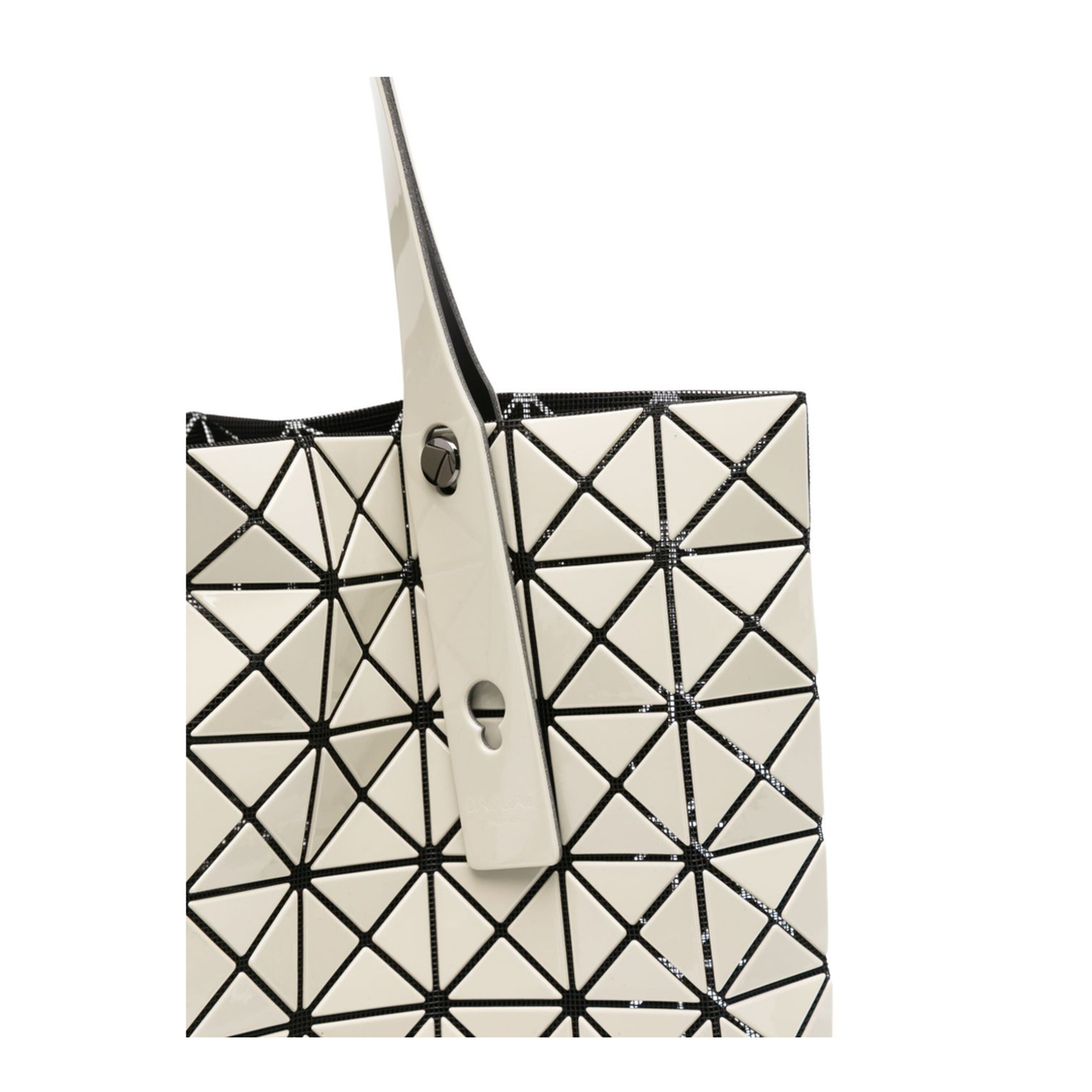 Prism BiColor Shopping Bag White
