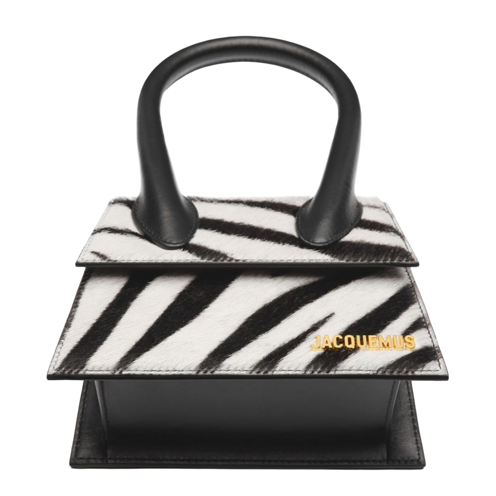 Elegant Zebra Print Handbag