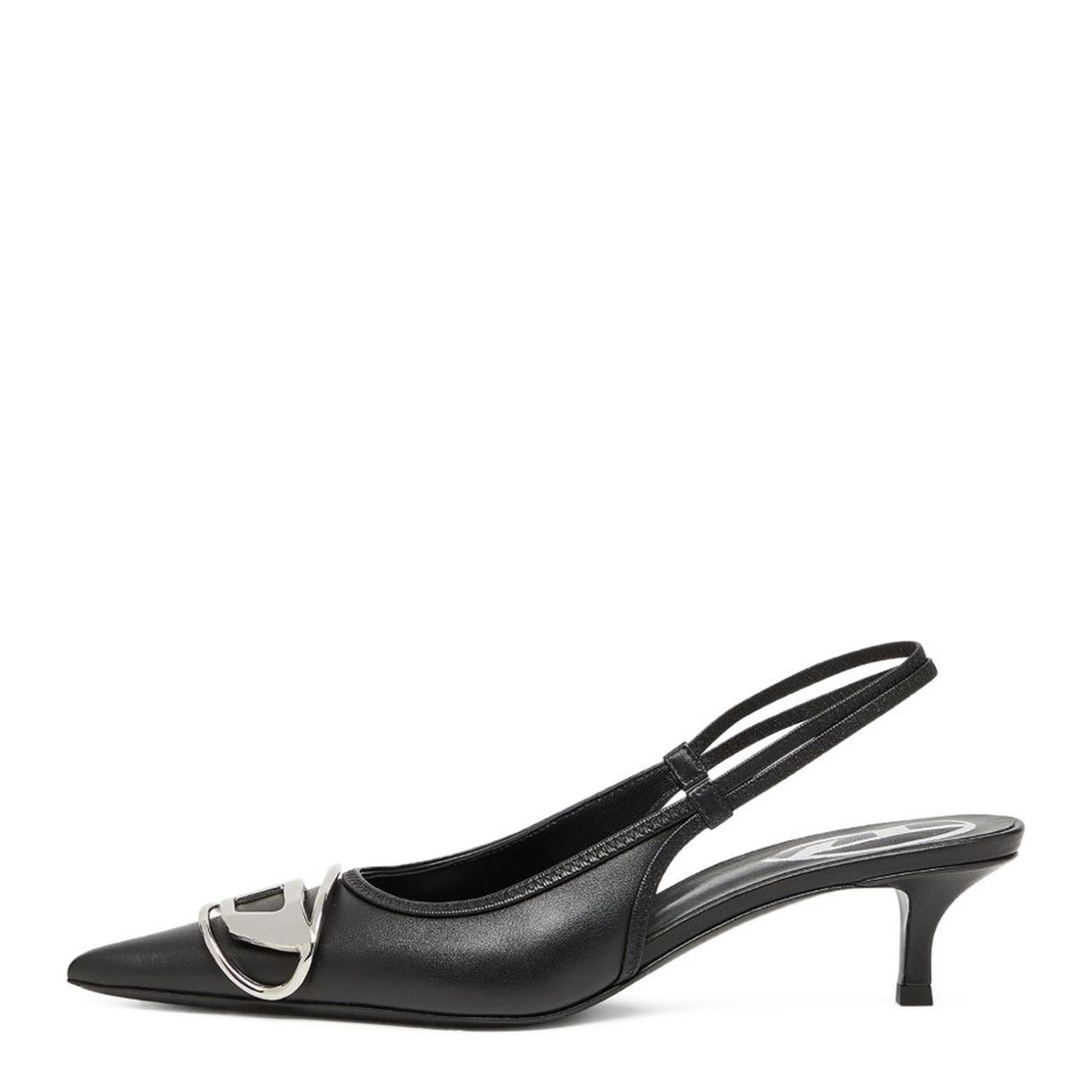 D-Venus SB 40 Slingback Pumps Black