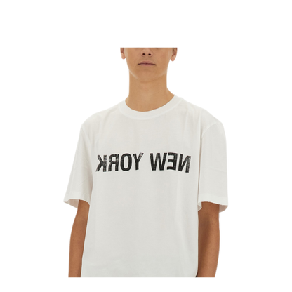MAYFEYR - HELMUT LANG - Regular Fit Logo T Shirt - O06HM512100