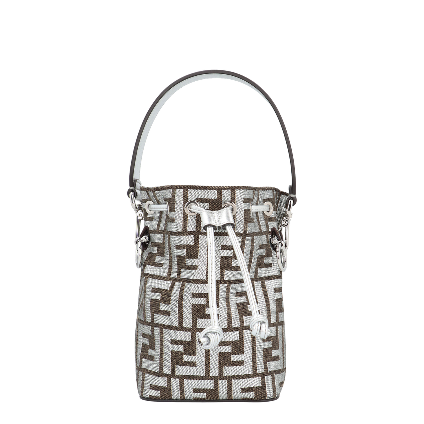 Mon Tresor Canvas Bucket Bags - Gray