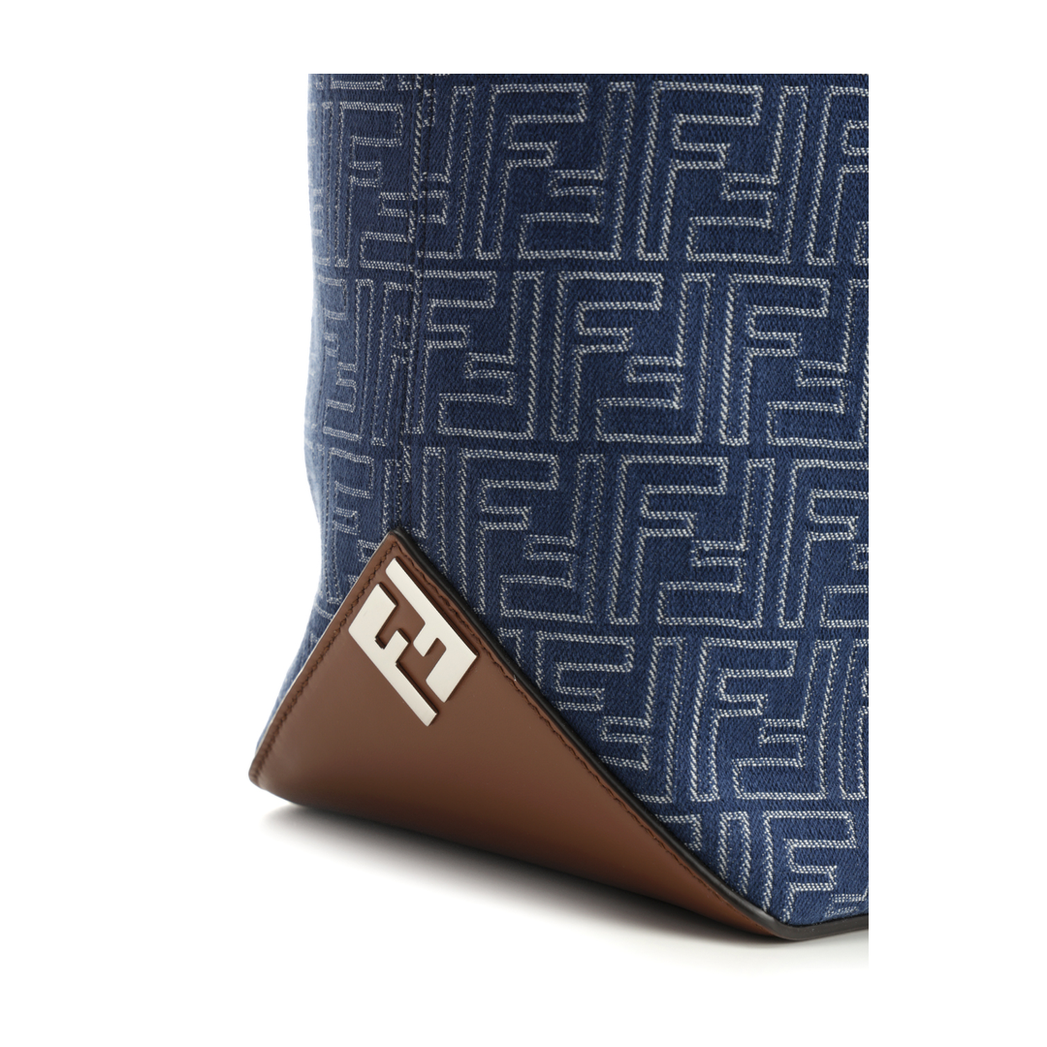 FF Medium Canvas Tote Bags - Navy Blue