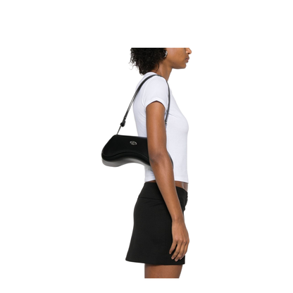 Play One Size Cow Leather Crossbody - Black
