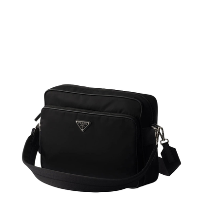 MAYFEYR - Prada - Logo-Plaque Nylon Messenger Bag - 2VH203VOOO2DMHF0002