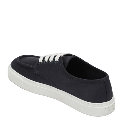 Sneakers Navy Blue in Cotton Canvas