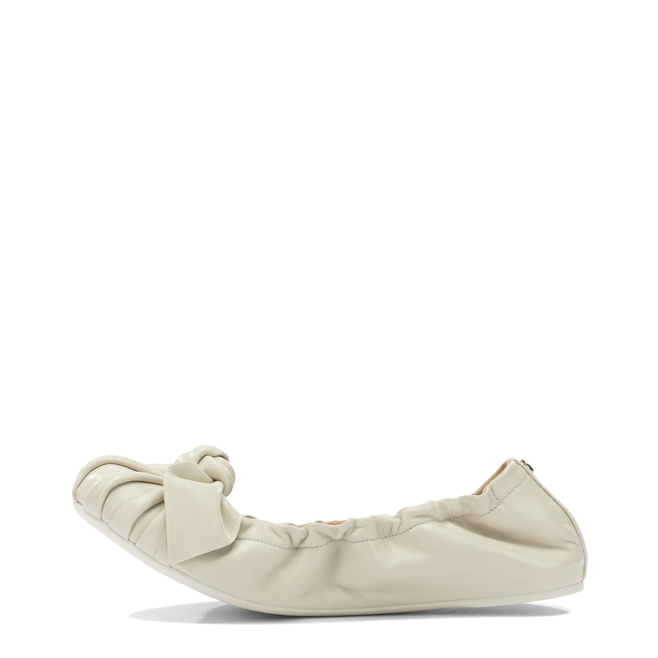 MAYFEYR - Ferragamo - Leather Ballet Flats With Bow - 0791175