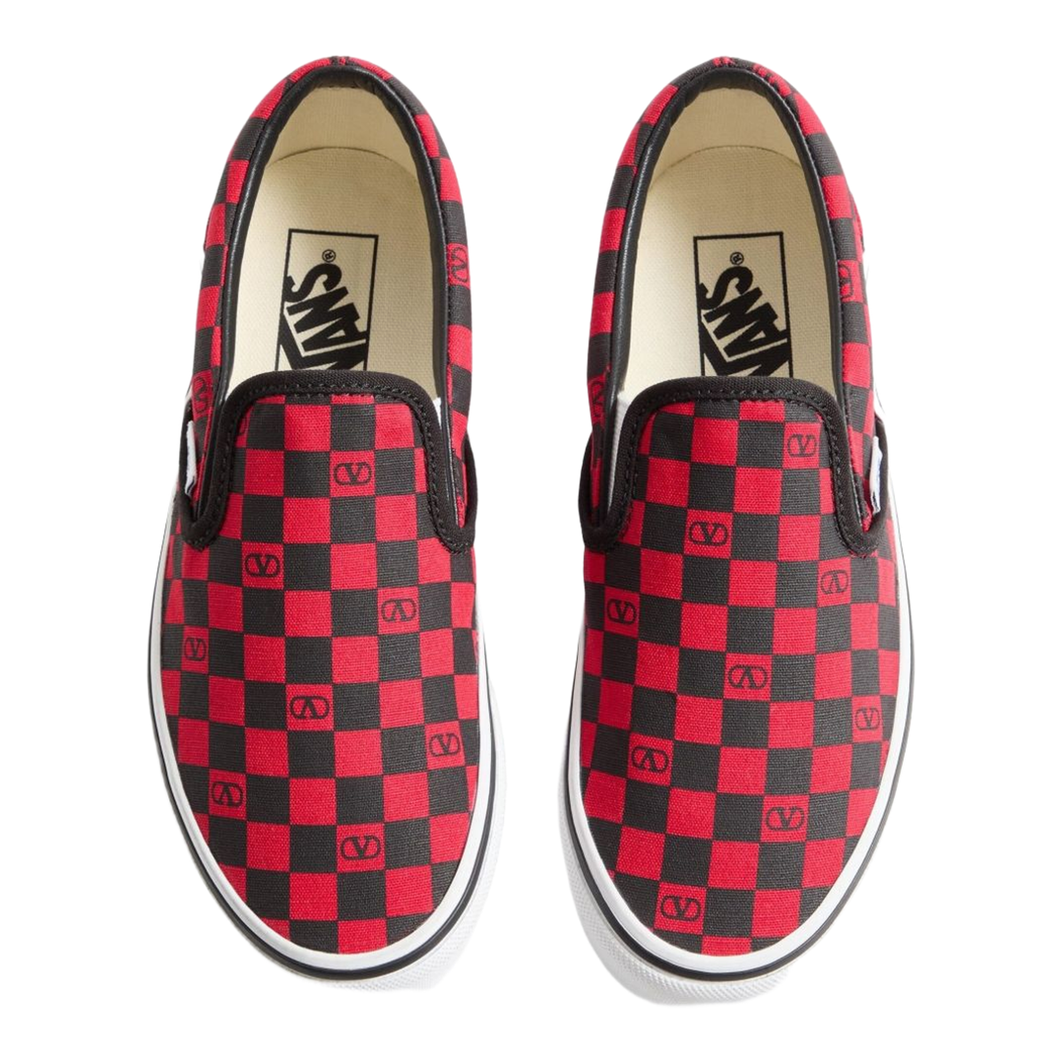 MAYFEYR - VALENTINO GARAVANI X VANS - Sneakers Red - WS0NY9HPKJV7