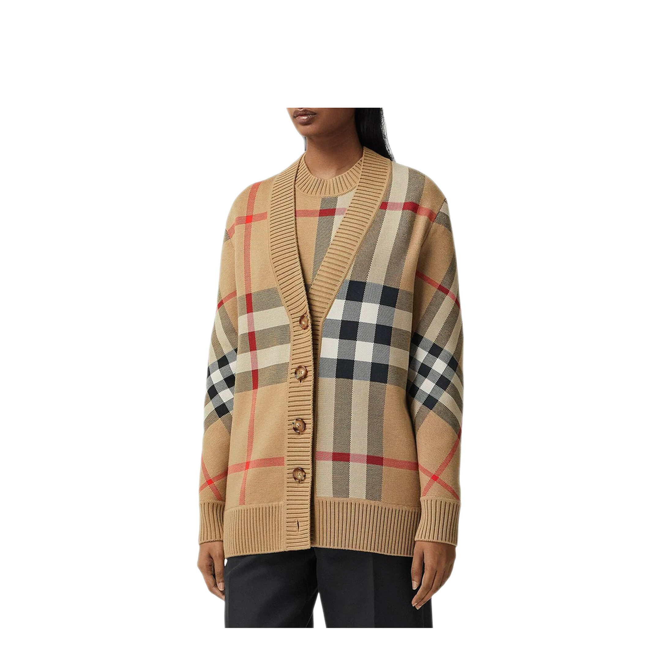 MAYFEYR - BURBERRY LONDON ENGLAND - Cardigan Check - 8039153ARCHIVE